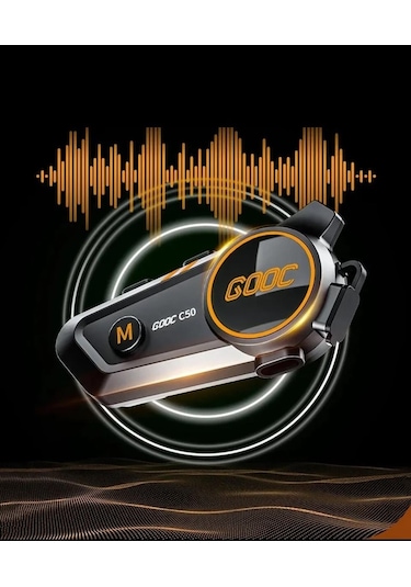 Motosiklet Kask Kulaklık Intercom Işıklı İnterkom Türkçe Menü