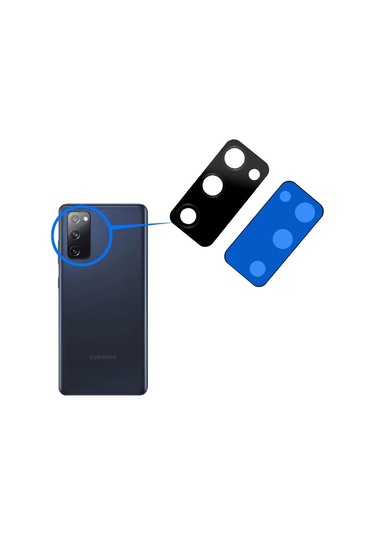 Samsung Uyumlu  S20 Plus Arka Kamera Lensi