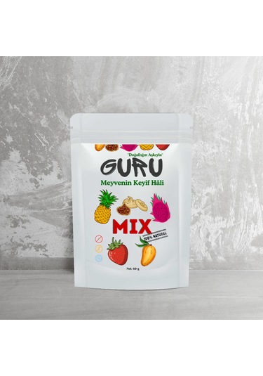 Guru Mix Karışık Meyve Kurusu 60 G