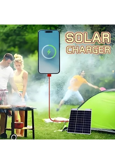 Xuweiwei Roy 10w 15w Esnek Tasinabilir Gunes Paneli Sarj Cihazi Usb İle Acik Hava Seyahat Kamp Icin Kararli Sarj Gunes 10w