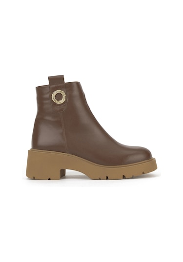 Ziya, Kadın Hakiki Deri Bot 1531030z2593 Taba 1531030z2593 320 Taba