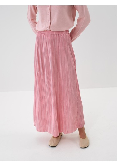 Pembe Formunu Koruyan Regular Fit Etek 270406 Pembe