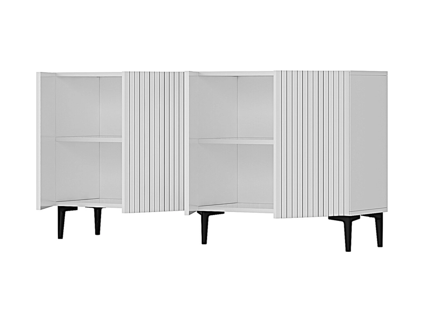 Ka1513b Zeynep150 Konsol, Tv Sehpası Beyaz 150cm Beyaz