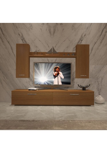 Decoraktiv Eko 7 Slm Std Tv Ünitesi Tv Sehpası Ceviz