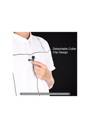 Singree Taşınabilir Klipsli Mikrofon - 6m Kablo, Yüksek Kaliteli Kayıt Ve Karaoke İçin