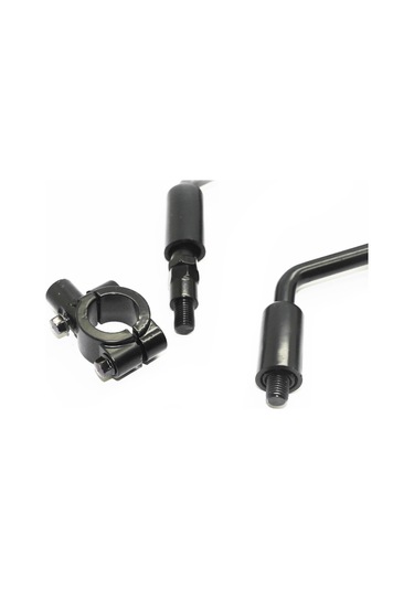 Neevoyu Atv, Motosiklet Ve Elektrikli Araçlar İçin Dayanıklı, Yüksek Netlikli Geri Görüş Aynası - Şok Ve Korozyon Direnci İle Siyah Abs Kasa