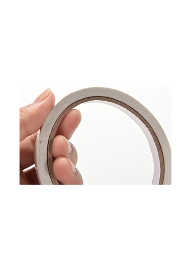 Lemestar 5'li Paket Çift Taraflı Yapışkan Bant - 10mm Genişlik, Güçlü Yapışma, Ofis Ve Ev Kullanımı İçin