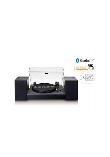 Lenco Ls-300Bk  Bluetoothlu  Plak Çalar Pikap Siyah