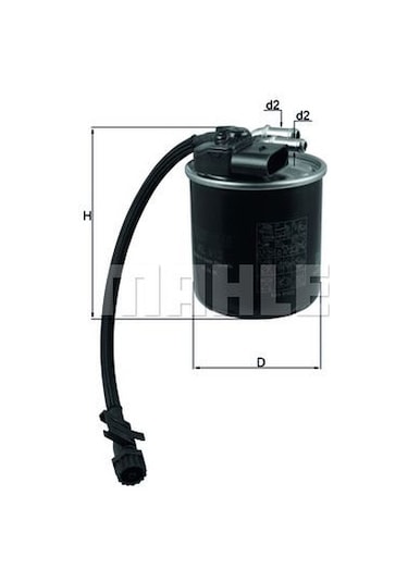 KNECHT KL912 Mazot Filtresi Sprinter 12- Vito 10-