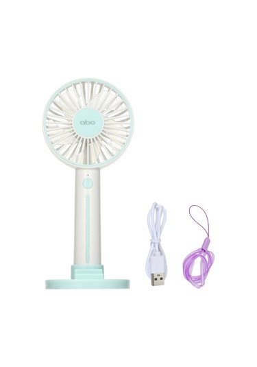 Soulader Taşınabilir Usb Şarjlı Mini Fan, 3 Kademeli Hız Ayarlı, Hafif Ve Pratik, Telefon Desteği İle Multifonksiyonel, Serinletici Kişisel Klima