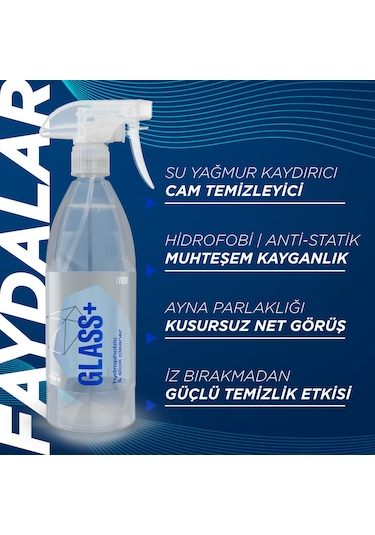 Gyeon Q²m Glass+ Plus Araç Cam Yağmur Kaydırıcı Su İtici Ve Temiz