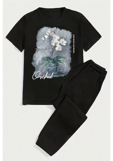 Unisex Orchid You 2'li Eşofman Takımı Siyah