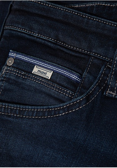 Mavi - Hasan Premium Blue Koyu Mürekkep Mavisi Jean Pantolon 0006687838 Lacivert