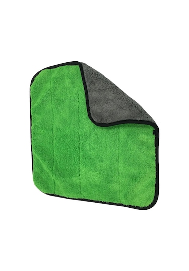 Yeşil Renk Mikrofiber Araç İç Dış Yıkama Temizleme Kurulama