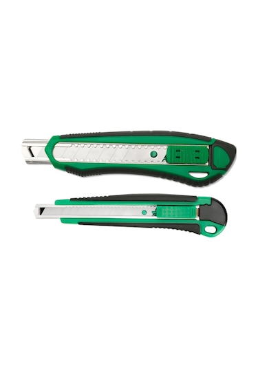 Elta Ergonomik Kilitli Maket Bıçağı Set 18 Mm 9 Mm