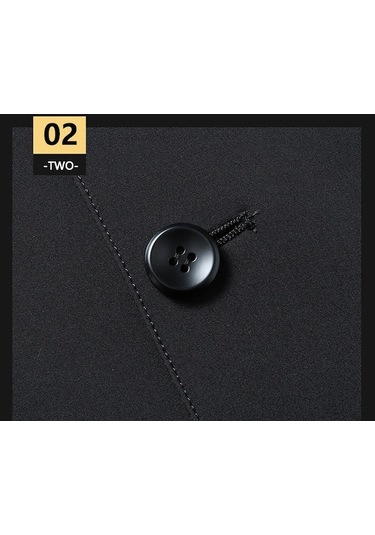 Yingfu Erkek Business Casual Ceket - Bordo Renkli Bordo