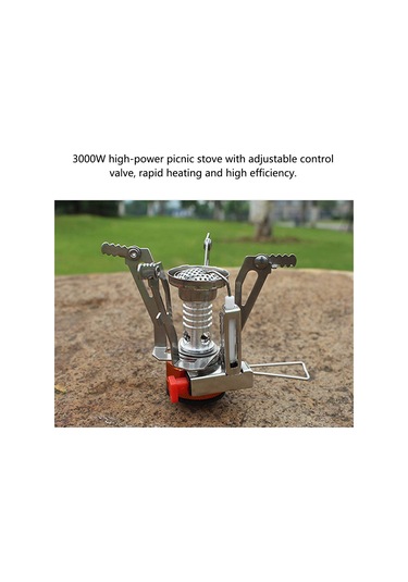 Dianziye Kampçılar İçin Taşınabilir Alüminyum Alaşımlı Mini Ocak Seti - 3000w Çok Renkli