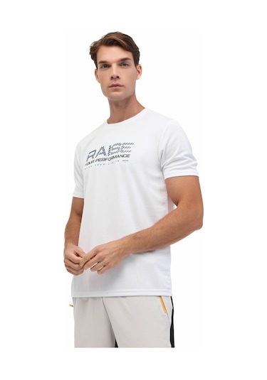 Kinetix Ml Coral 11prf104 5fx Beyaz Erkek Kısa Kol T-shirt Beyaz