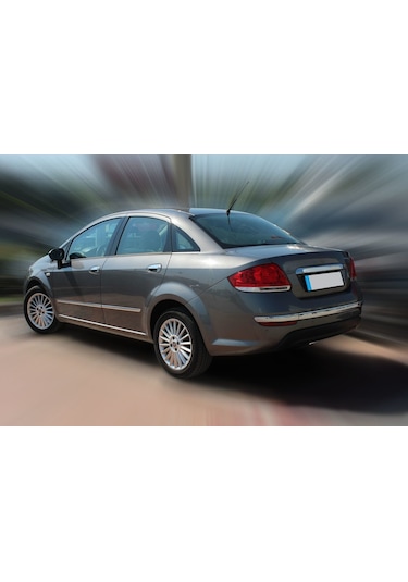 Fiat Linea Krom Arka Tampon Çıtası 2012 ve Üzeri