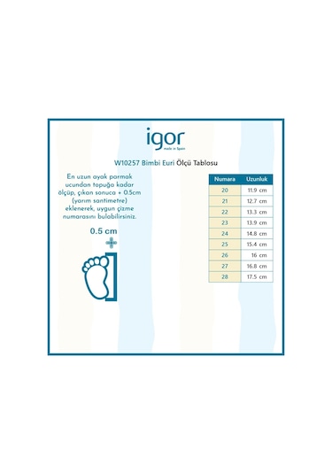 Igor Bimbi Euri Rojo Kırmızı Çocuk Yağmur Çizmesi W10257-005 Rojo