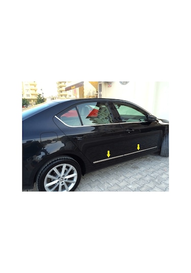 SKODA OCTAVİA Krom Kapı Yan Çıtası 4 Kapı 2013-2020