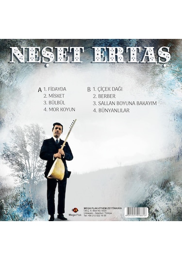 Neşet Ertaş - Neşet Ertaş Sazlı Sözlü Oyun Havaları Plak