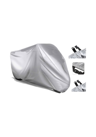 Bajaj Pulsar Rs 200 Motosiklet Brandası Motor Branda-Gri (471838456)