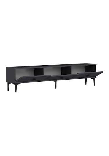 Tsa1801a - Yuka Tv Stand Antrasit 180cm Antrasit / Koyu Gri