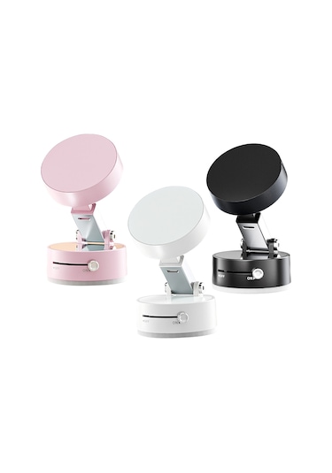 Neevoyu Magneetik Ve Vakumlu Telefon Tutucu: Araç, Masaüstü Kullanıma Uygun, Katlanabilir, Genişletilebilir, Çift Taraflı Tutma, Ayaklı Tasarım - Aya Güneş Beyazı