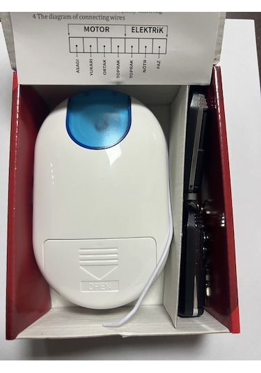 Kepenk Alıcı +2kumanda Fotoselsiz