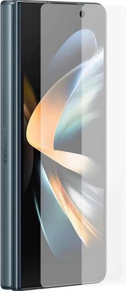 Schitec Samsung Galaxy Z Fold 7 Darbe Emici Premium Şeffaf Nano Ön Ekran Koruyucu Poliüretan Film