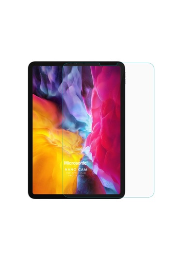 Microsonic iPad Uyumlu Pro 11 Uyumlu`` 2022 4. Nesil (A2759-A2435-A2761-A2762) Nano Cam Ekran Koruyucu