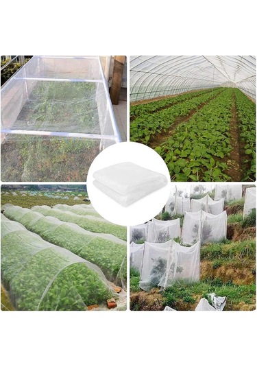 Suofeng 2.5x10 Metre Bahçe Koruma Ağı - Sebze, Meyve Ve Çiçek Bitkileri İçin Koruyucu Örtü Ağı 8ft X 33ft