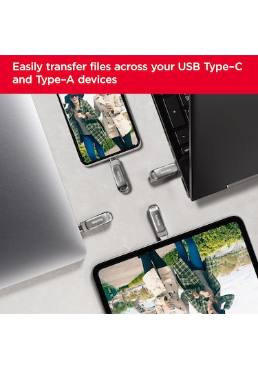 Sandisk 32gb Ultra Çift Sürücü Lüks Usb Tip-c - Sdddc4-032g-gam46