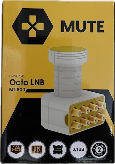 Mute MT-800 Octo 8 Li Bağımsız Lnb