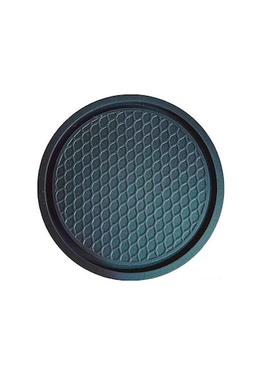 Suofeng Araç İçin Pvc Isı Yalıtımlı Kaymazlı Bardak Altlığı - Kırmızı Honeycomb Desenli, Dayanıklı Ve Kompakt