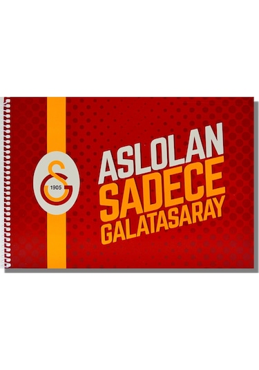 Galatasaray 17x24 15 Yaprak Karton Kapak Spiralli Resim Defteri 463637