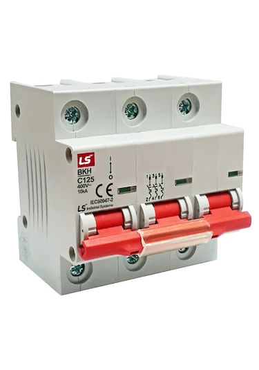 Ls Electric 3x125a C Tipi 10ka Otomatik Sigorta