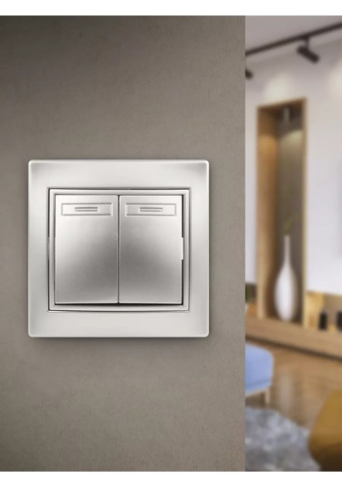 Intro Plano 250v Çift Anahtarlı Anahtar 123674612