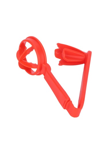 Geeroyoo Kırmızı Pp Plastik Meyve Kesici - Domates, Çilek, Üzümü Hızlı Ve Eşit Parçalara Bölme Aracı - Ev Mutfakları İçin Pratik Ve Dayanıklı Diğer