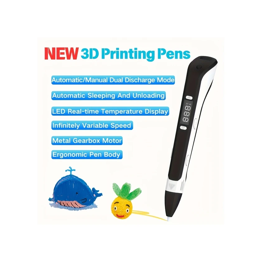 Willowhaven Pembe 12 Renk 3d Yazıcı Kalem Seti Yaratıcılık Ve Stem Öğrenme si