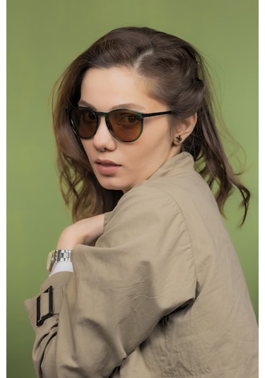 Lunox LNX010 Caprina Yeşil Polarize Unisex Güneş Gözlüğü