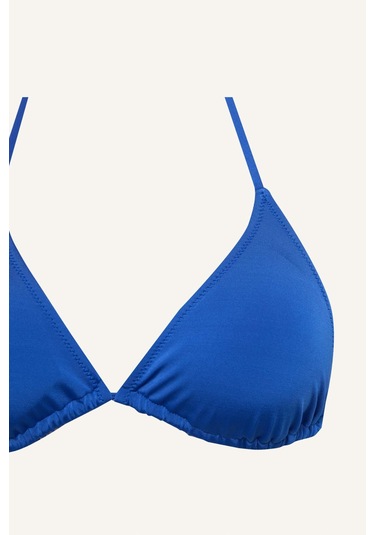 Defacto Regular Fıt Sax Mavi Bikini Üstü T3666az26smbe114 Mavi-be114
