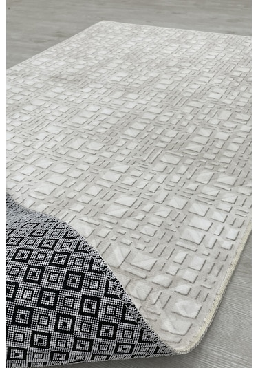 Lüle Halı Kaymaz Taban Yıkanabilir Yolluk Halı Lhklmkahve2