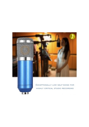 Profesyonel Ses Kaydı İçin Yüksek Hassasiyetli Kondenser Mikrofon, Radyo Ve Stüdyo Kullanımına Uygun