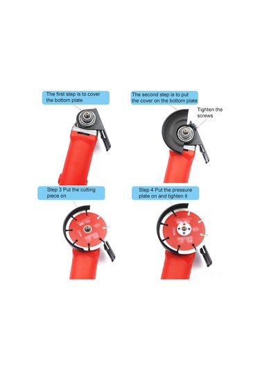 Singree Avuç Taşlama Kesme Desteği - Metal Tutucu İle Profesyonel Kesim Aparatı