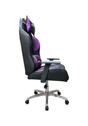Oyuncu Koltuğu Basic Krom Ayak Mor Renk