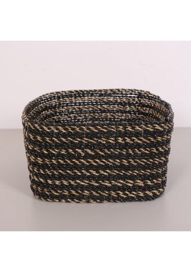 Karadeniz Muz Lif El Yapımı Yuvarlak Büyük Sepet 35x35x20 Cm