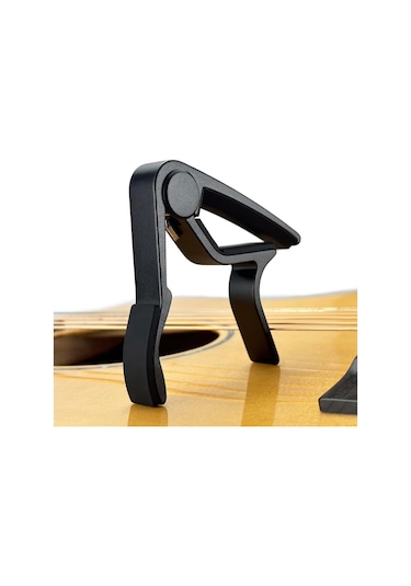 Lastvoice LCT-90BK Gitar Capo Metal Kapo Kaliteli 5 Adet Pena Hediye