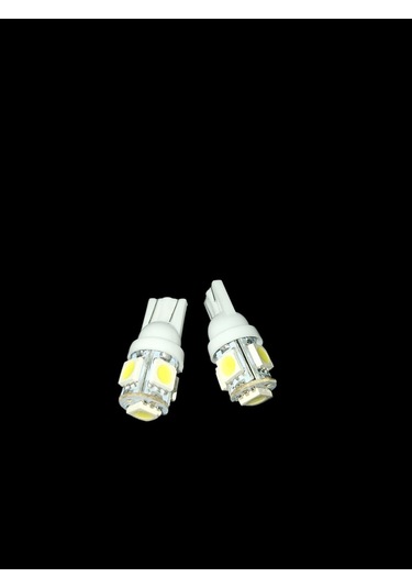 T10 Led Beyaz Park Ampülü 10 Adet Canbus